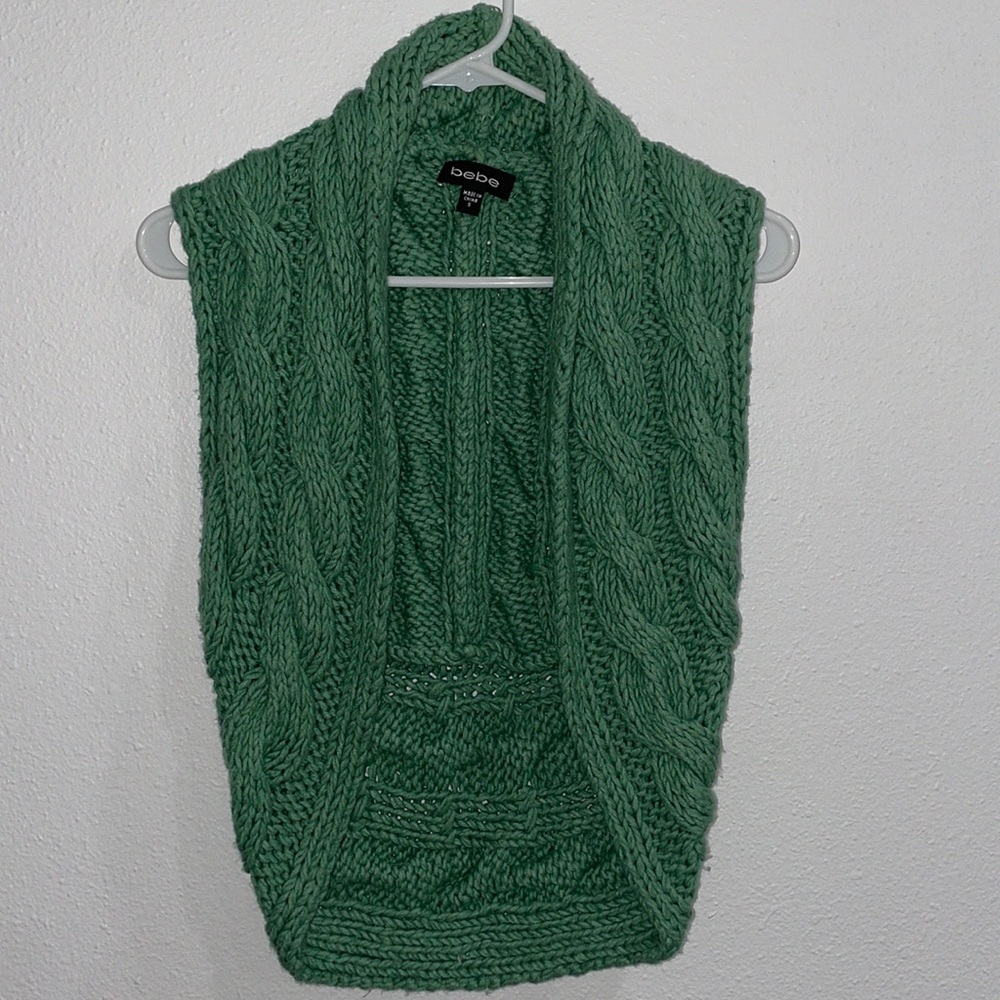 Bebe sweater vest